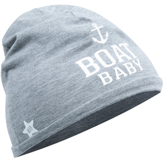 Boat Heathered Gray Beanie (1-4 Years)