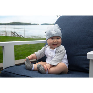 Boat Heathered Gray  Beanie
(Years)