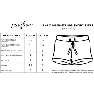 Camp 6-12M Shorts