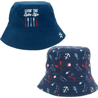 Lake Life Reversible Bucket Hat 2T-3T