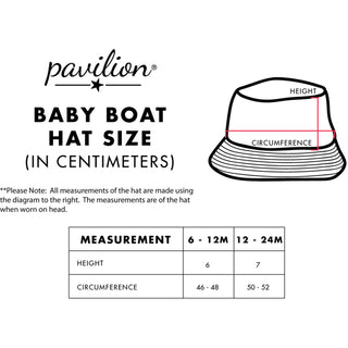 River Life Reversible Bucket Hat 6-12 Months