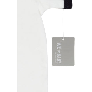 Beach Babe 6-12 Months Blue Trimmed Bodysuit