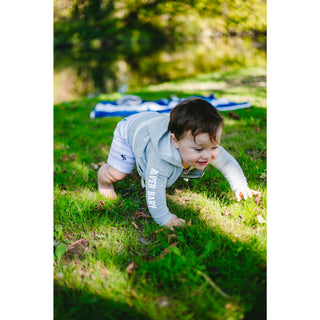 River 6-12 Months Gray Hoodie