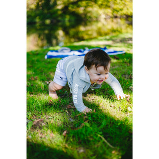 River 6-12 Months Gray Hoodie