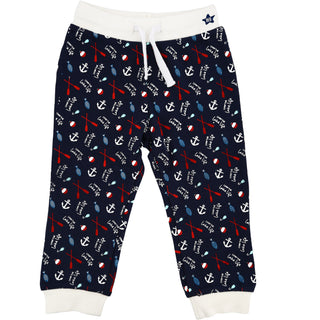 Lake Life 6-12 Months Blue Jogger Pant