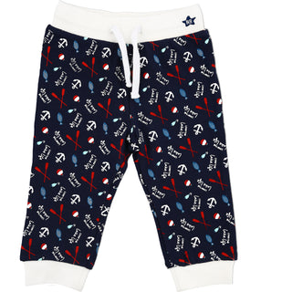 Lake Life 6-12 Months Blue Jogger Pant