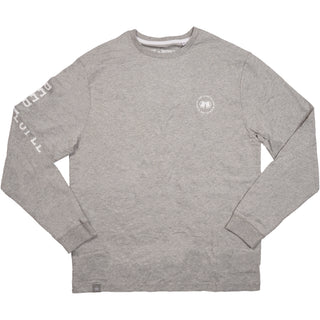 Beer People Small Heather Gray Unisex Long Sleeve T-Shirt