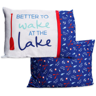Wake at the Lake 20" x 26" Pillowcase