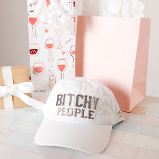 Bitchy People Dark Gray Adjustable Hat