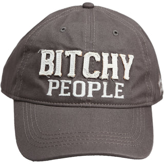Bitchy People Dark Gray Adjustable Hat