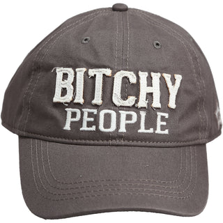 Bitchy People Dark Gray Adjustable Hat