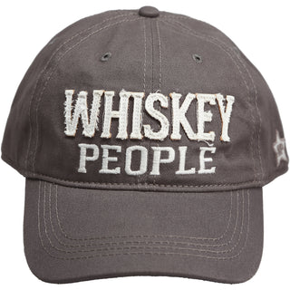 Whiskey People Dark Gray Adjustable Hat