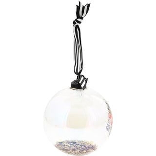 Camping 4" Iridescent Glass Ornament