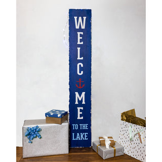 Welcome to the Lake 48" Wooden Sign