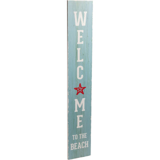 Welcome to the Beach 48" Wooden Sign