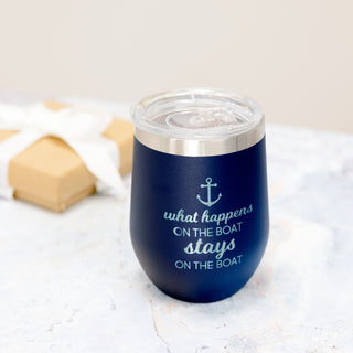 What Happens 12 oz Stemless Travel Tumbler