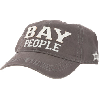 Bay People Dark Gray Adjustable Hat