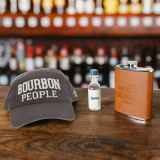 Bourbon People Dark Gray Adjustable Hat