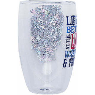 At the Lake 14 oz Double-Walled Glass