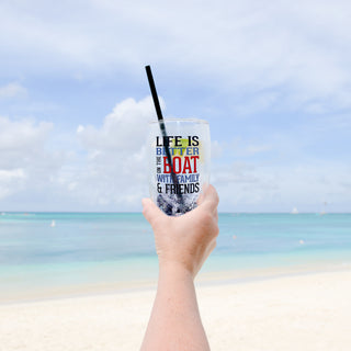 On the Boat 14 oz Double-Walled Glass