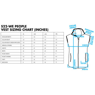 Lake People Unisex XS Microfleece Vest