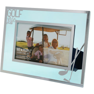 Golf Life 8.5" x 6.5" Glass Frame (Holds 6" x 4" Photo)