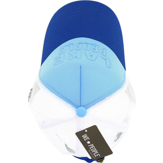 Lake People Adjustable Lake Blue Neoprene Mesh Hat