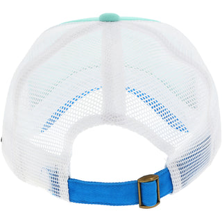 Beach People Adjustable Light Blue Neoprene Mesh Hat