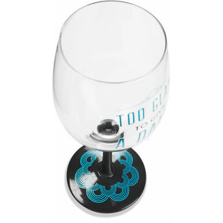 Too Glam 12 oz Wine Glass Tealight Holder