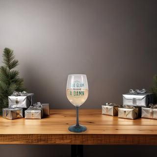 Too Glam 12 oz Wine Glass Tealight Holder