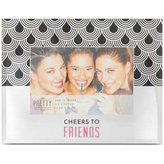 Cheers 9" x 7" Mirror Frame (Holds 6" x 4" Photo)