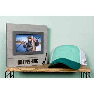 River People Adjustable Turquoise Neoprene Mesh Hat