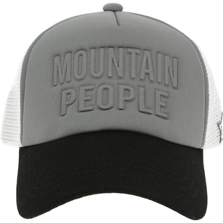 Mountain People Adjustable Charcoal Neoprene Mesh Hat