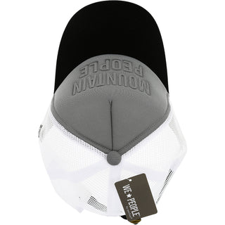 Mountain People Adjustable Charcoal Neoprene Mesh Hat