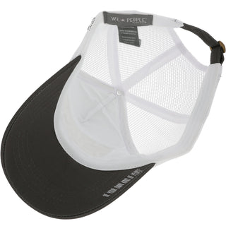 Retired People Adjustable Light Gray Neoprene Mesh Hat