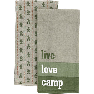Live Love Camp Tea Towel Gift Set
(2 - 20" x 28")
