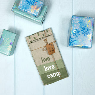 Live Love Camp Tea Towel Gift Set (2 - 20" x 28")