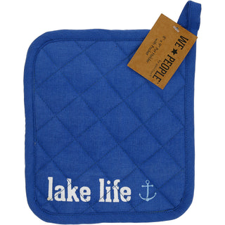 Lake Life 8 " x 9" Pot Holder