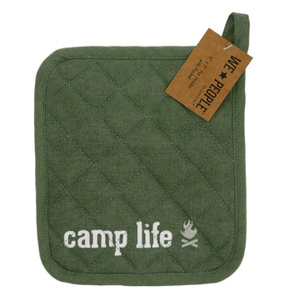 Camp Life 8 " x 9" Pot Holder