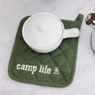 Camp Life 8 " x 9" Pot Holder