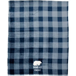 Bear-ly Awake 50" x 60" Royal Plush Blanket