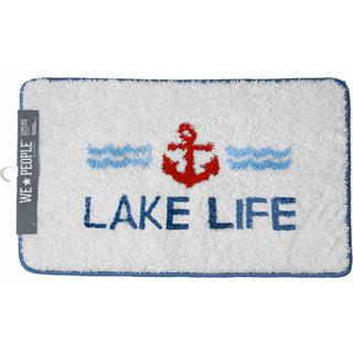 Lake Life 27.5" x 17.75" Bath Mat
