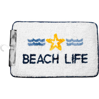 Beach Life 27.5" x 17.75" Bath Mat