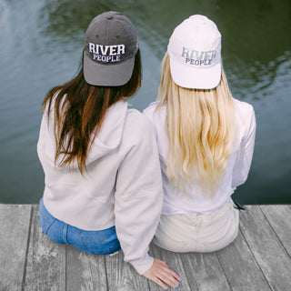 River People White Adjustable Hat