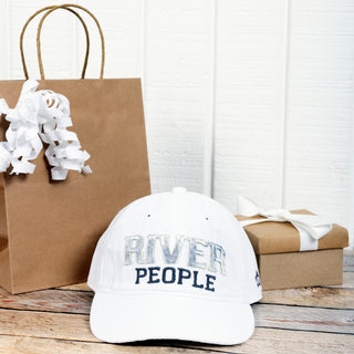 River People White Adjustable Hat