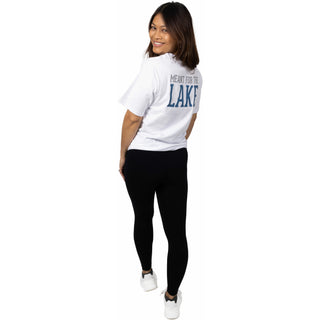 For The Lake Small White Unisex T-Shirt