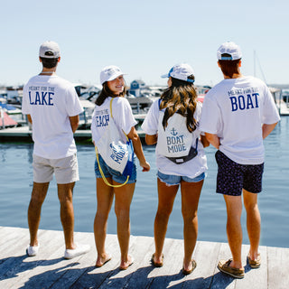 For The Lake Small White Unisex T-Shirt