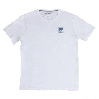 For The Boat Small White Unisex T-Shirt