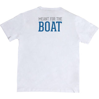 For The Boat Small White Unisex T-Shirt