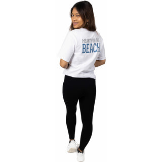 For The Beach Small White Unisex T-Shirt